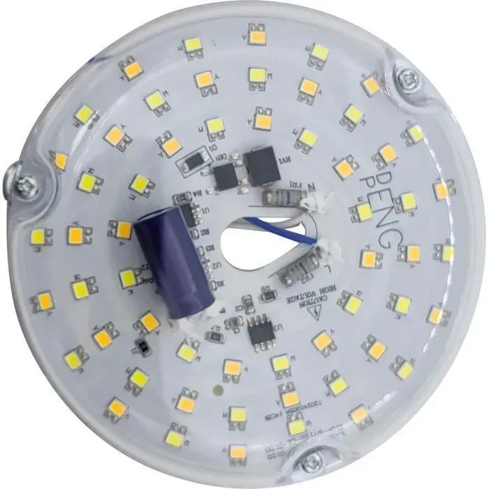 Module LED Plafonnier & Ventilateur 4 Kit Remplacement 3CCT 3000K 4000K 6000K Panneau Rénovation Éclairage Disque Lumineux