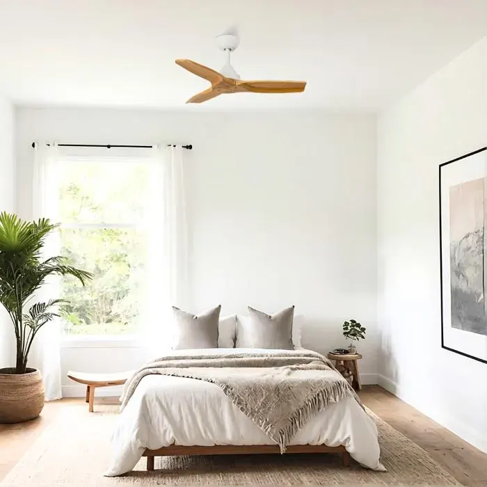 MORELOS MINI Ventilateur blanc sans lumière Ø91