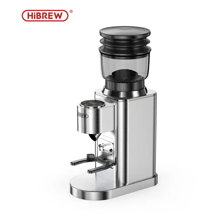 Moulin à café automatique HiBREW G7 48 réglages de mouture personnalisables acier inoxydable