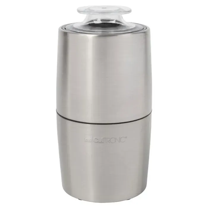 Moulin à café - CLATRONIC - KSW3807-Inox - Acier inoxydable - 150 watts - Capacité 60 g