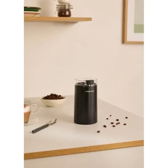 Moulin à café - Create - Studio - Acier inoxydable - 50 g - Compact