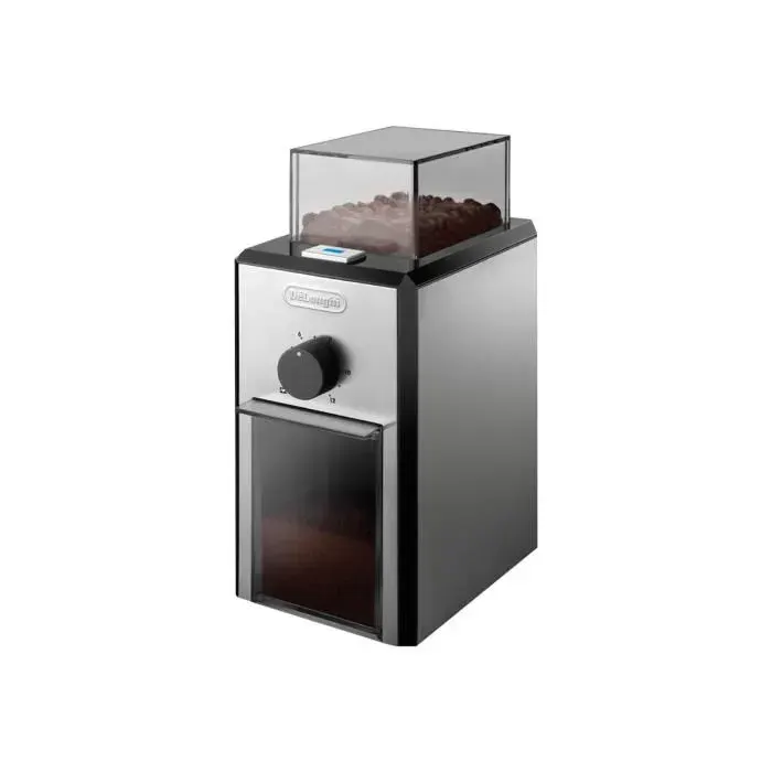 Moulin à café DELONGHI KG89 - 110W - 2 meules - Sélecteur de mouture - 12 tasses