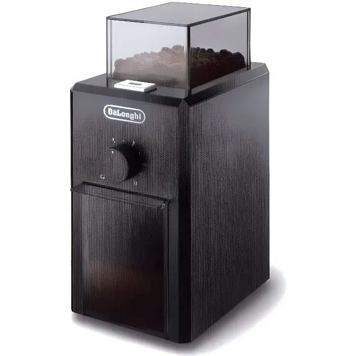 Moulin à café électrique - DELONGHI KG79 - Capacité 120g - 17 niveaux de broyage - Noir