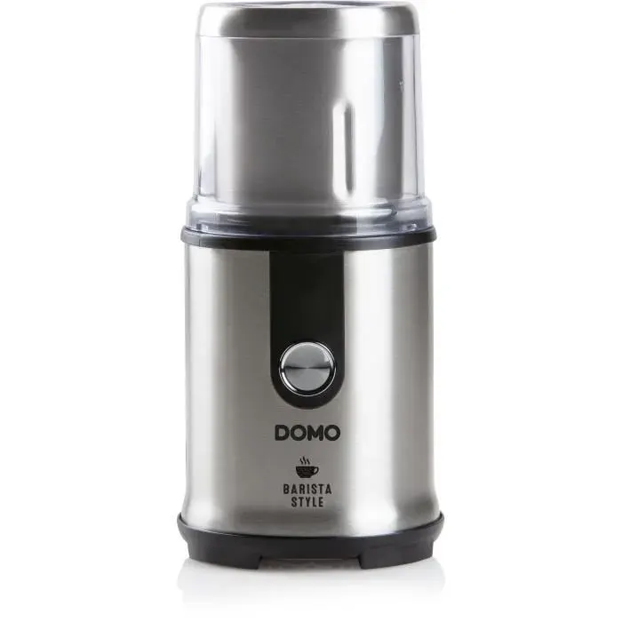 Moulin à café électrique - DOMO - DO723K - 300 W - Capacité : 110 g - Mécanisme broyeur à meules