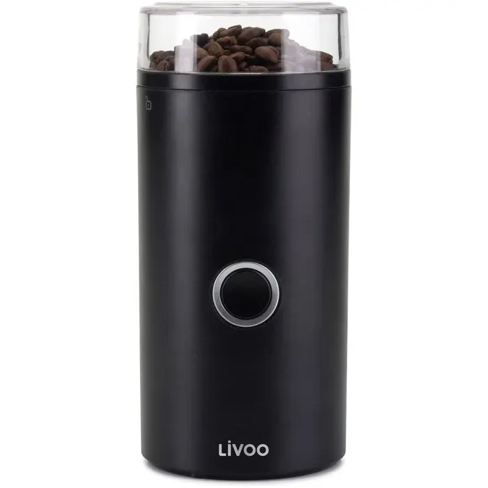 Moulin à café électrique - LIVOO - DOD219N - 180 W - 12 tasses - Noir