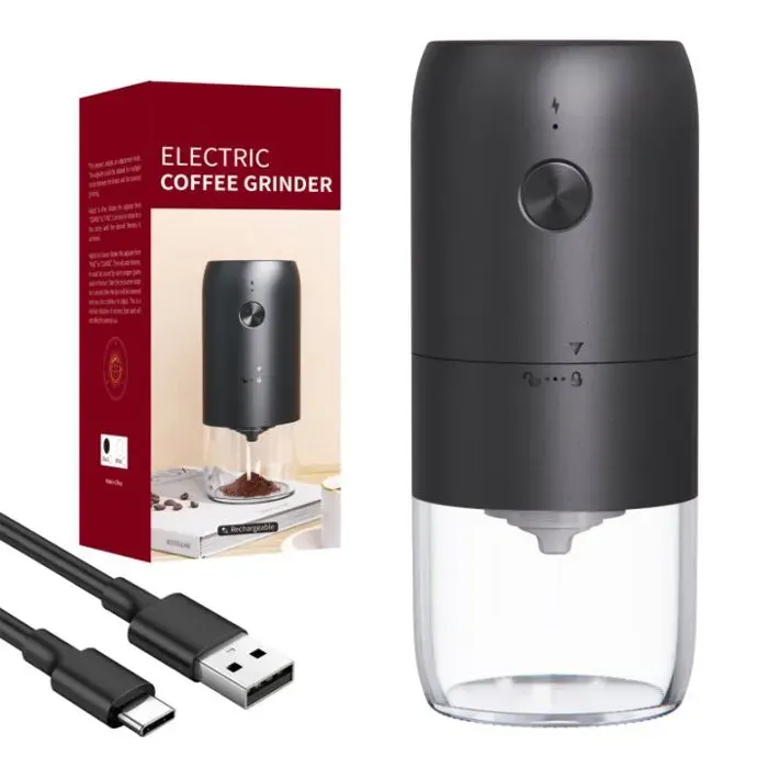 Moulin à café électrique - MIJIA - KMDJ-2A - 25 W - Capacité de 30g - Finesse du café moulu réglable - Noir