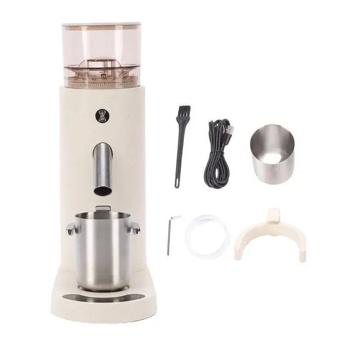 Moulin à café électrique – MLBQ – 685 Abricot – Rechargeable antistatique – réglage multi-modes – pour maison