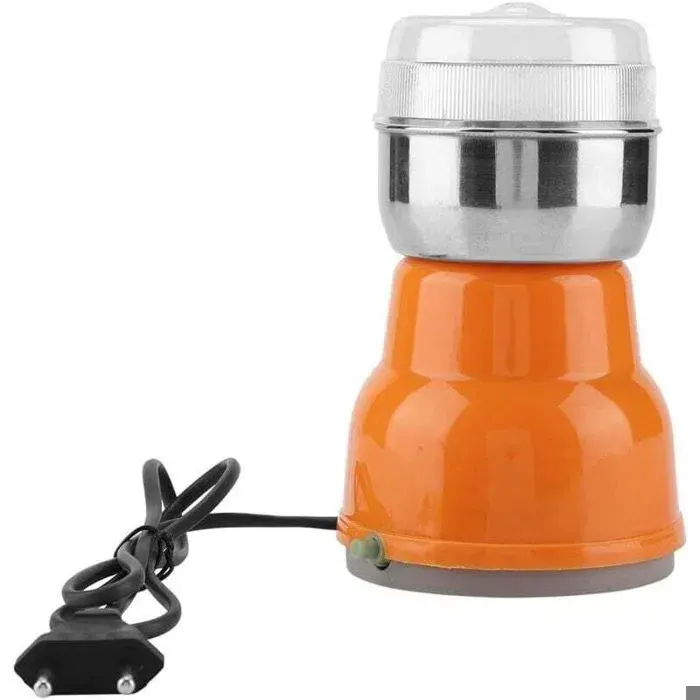 Moulin à café électrique - Virex® - Capacité 400 g - Prise UE 220 V - Lames en acier inoxydable - Polyvalent