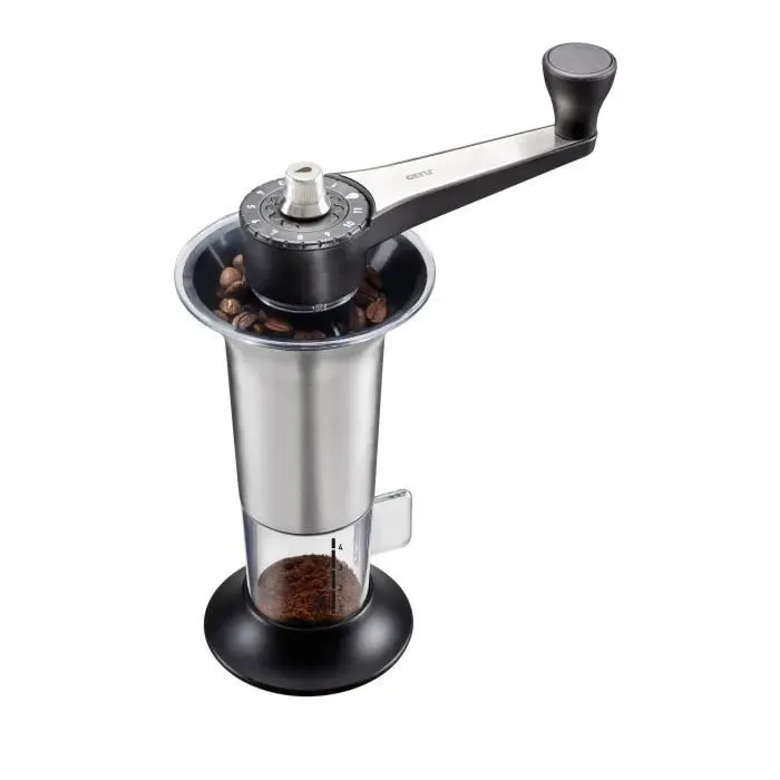 Moulin à café - GEFU - Lorenzo - 24cm - Inox et plastique - Réglable 11 degrés