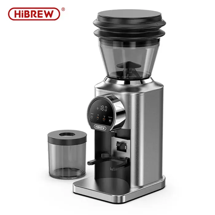 Moulin à café - HIBREW - HiBREW G3 Plus - Écran tactile - 31 réglages - Meules inox titane