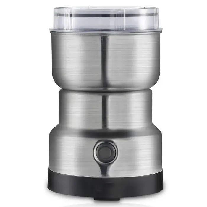Moulin électrique adapté aux céréales et légumineuses grains de café lames en acier inoxydable efficace portable