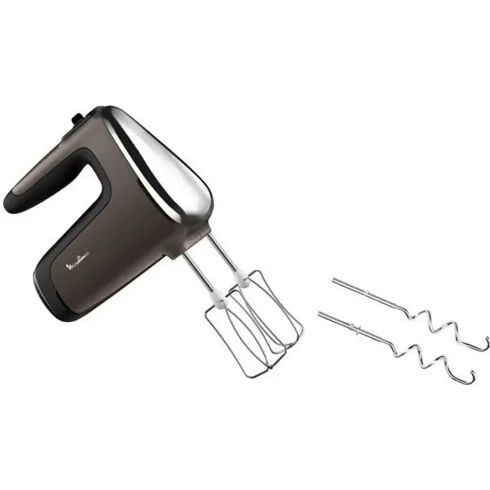 MOULINEX Batteur à main Powermix Silence 600 W Technologie silencieuse Poignée ergonomique HM653910