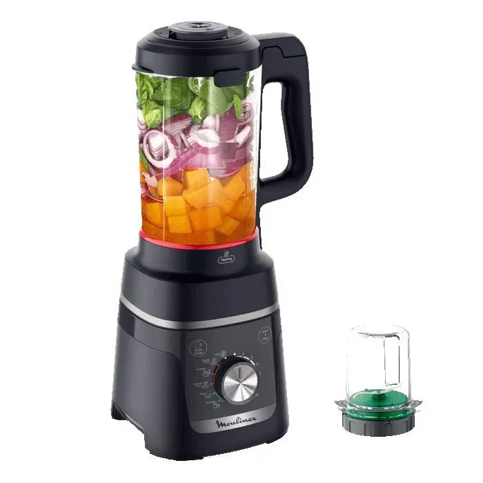Moulinex - Blender Chauffant Blendforce Lm5768f0 - Chaud Et Froid - Bol Verre 1.75l — vue 4