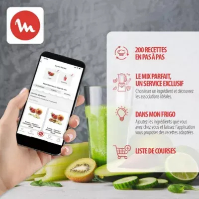 Moulinex - Blender Chauffant Perfect Mix Cook Lm835d10 — vue 10