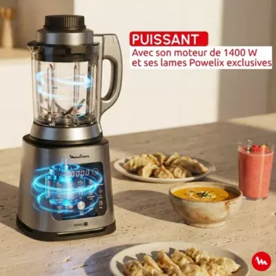 Moulinex - Blender Chauffant Perfect Mix Cook Lm835d10 — vue 9