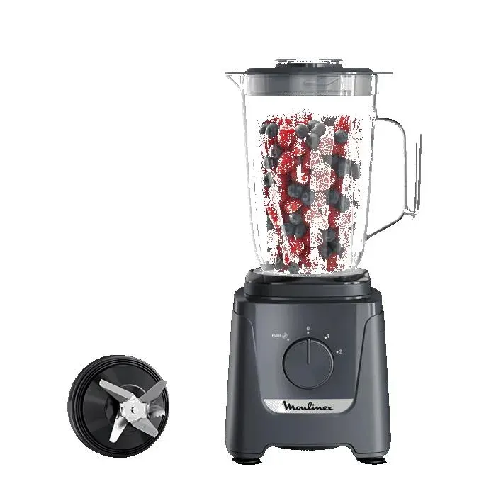 Moulinex Blendforce Blender 600 W Mixage rapide et homogène Gris LM585BF0
