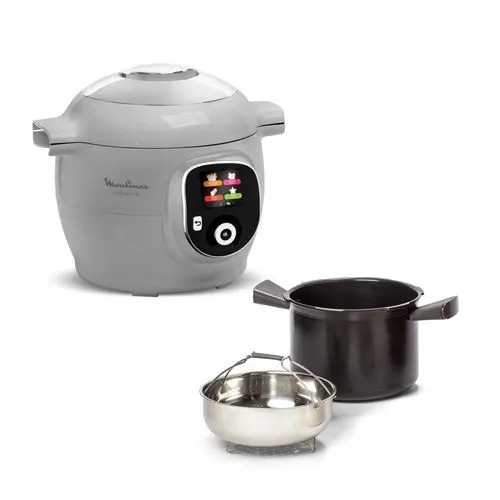 Moulinex - Cookeo Ce854b10 Gris 6 L, 6 Modes De Cuisson, 80 Recettes — vue 2
