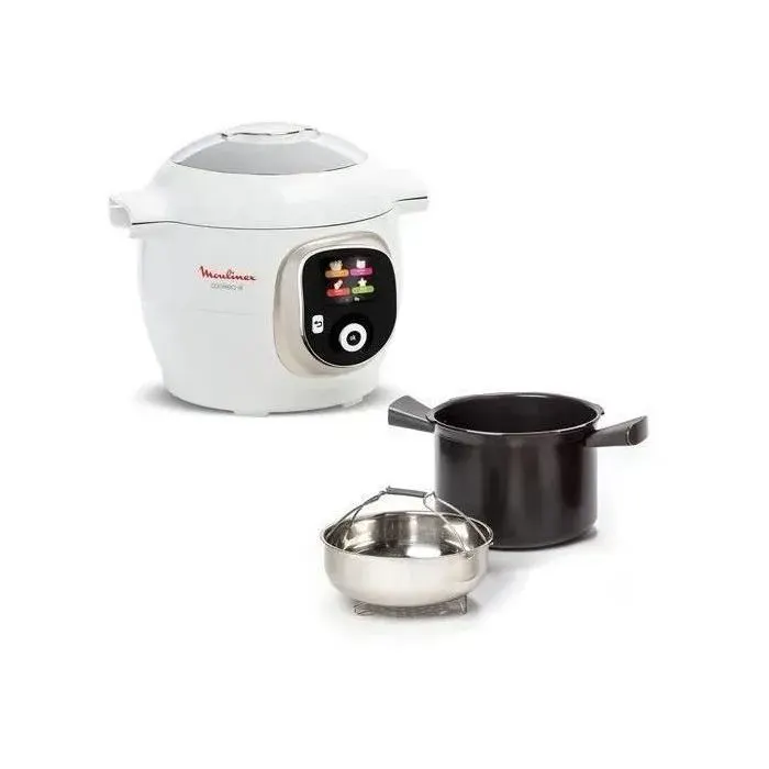 Moulinex - Cookeo Ce85ba10 Blanc 6 L, 6 Modes De Cuisson, 180 Recettes — vue 3