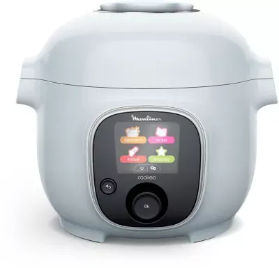 Moulinex - Cookeo Mini Light Blue 150 Recettes Ce880410 — coloris Bleu
