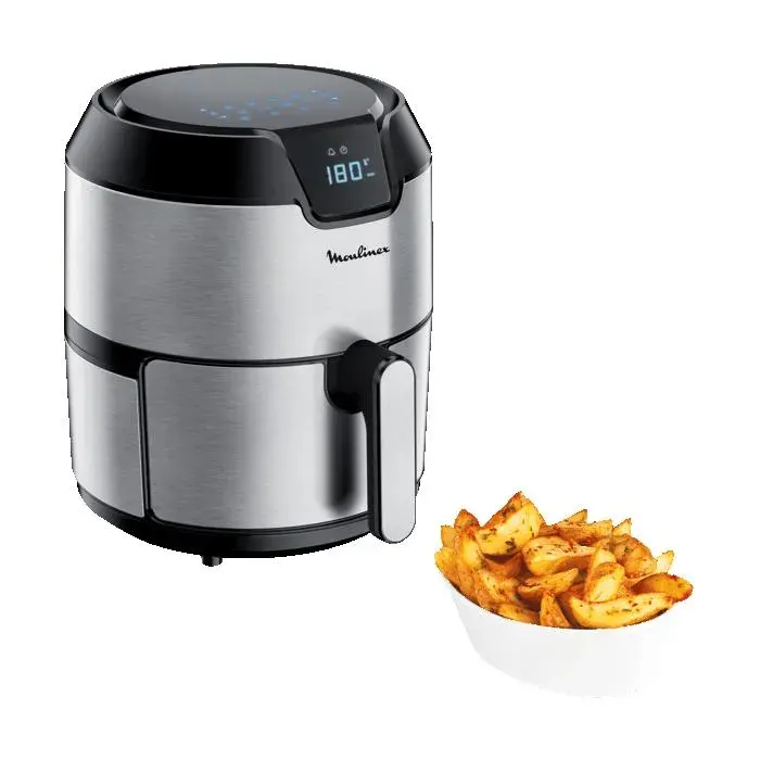 Moulinex Easy Fry Digital Friteuse sans huile 6 personnes 8 Menus préprogrammés EZ401D10