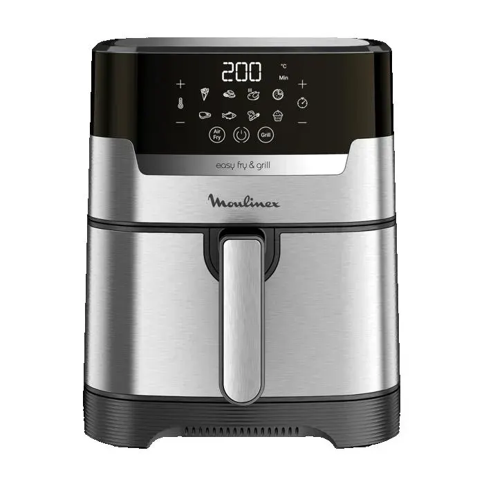 Moulinex Easy Fry & Grill Inox Air fryer 46L 6 personnes Digital EZ505D10