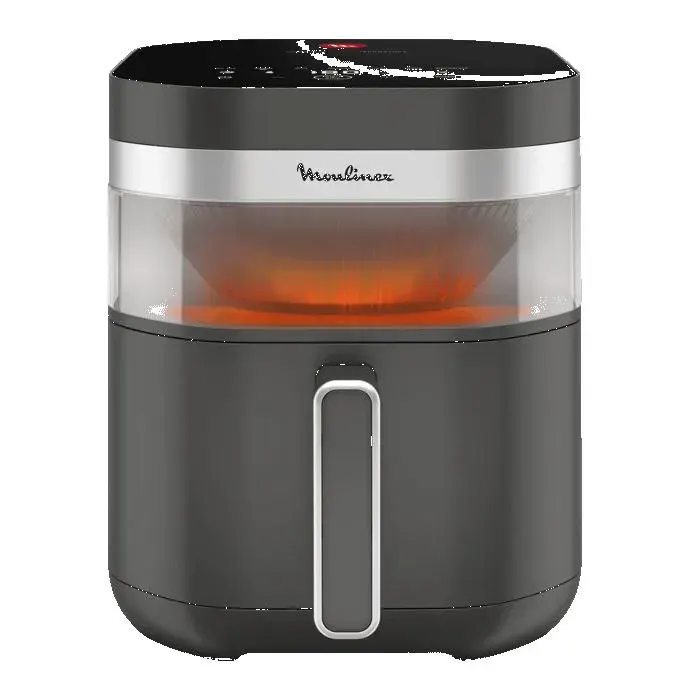 MOULINEX Easy Fry Infrared Air fryer plus rapide plus croustillant Gris charbon EZ832HF0