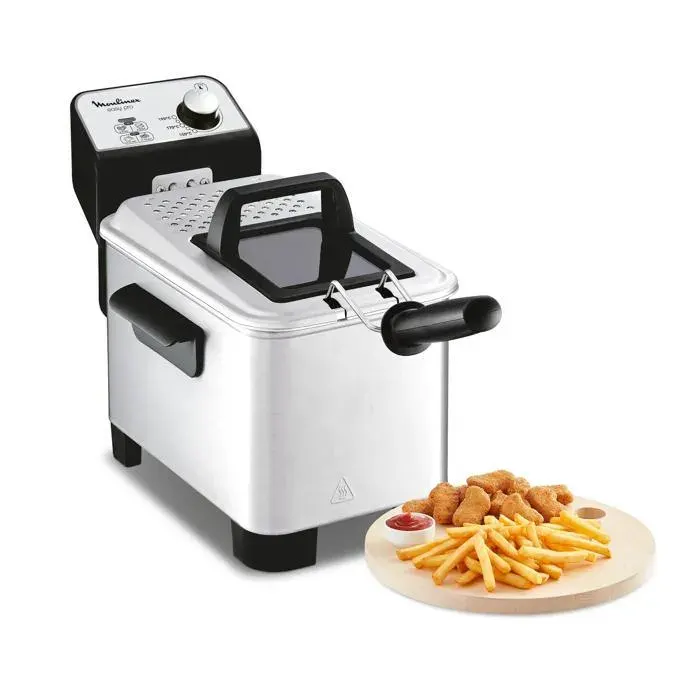 Moulinex Easy Pro Friteuse semi-pro 12 Kg de frites 6p 2 200 W AM338070