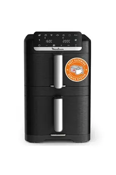Moulinex - Friteuse Sans Huile Easy Fry Crispy Stack Dual Ez7568f0 — vue 2
