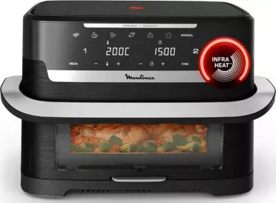 Moulinex - Friteuse Sans Huile Ever Fry Dual Flex Ez9278f0
