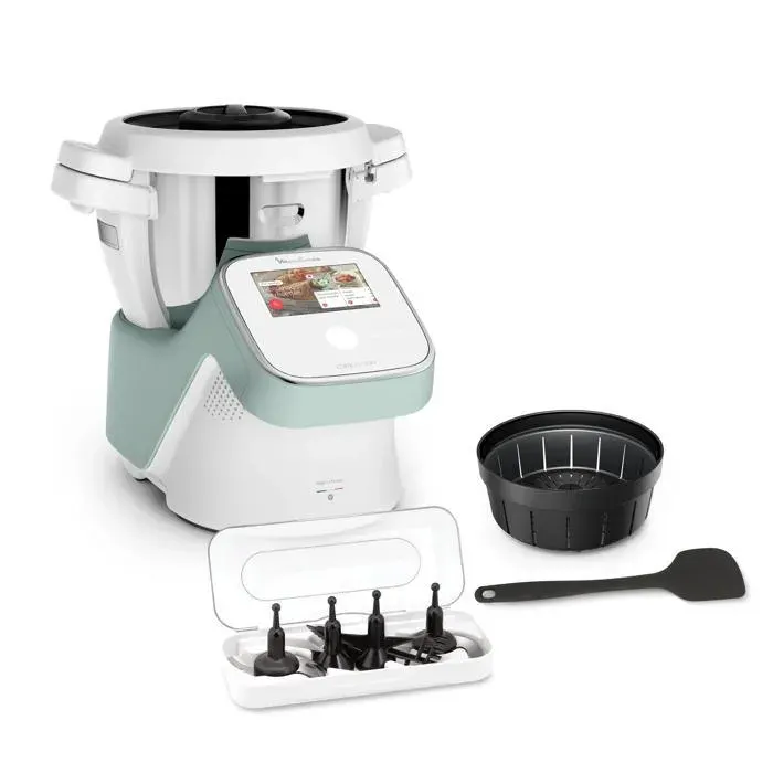 Moulinex i-Companion Touch Robot de cuisine 14 programmes automatiques HF9354F0