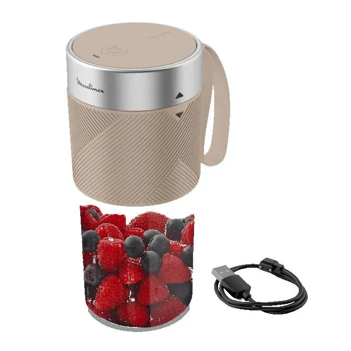 MOULINEX Lightmix Blender portable 300 ml Puissant LM1C0AF0