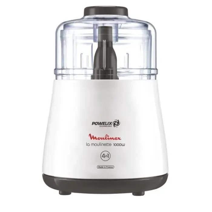 MOULINEX - Mini-hachoir - 1000W - La Moulinette - blanc - DPA110