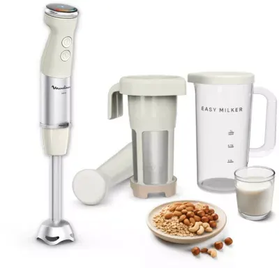 Moulinex - Mixeur Easy Milker & Quickchef+ Vd70pae0