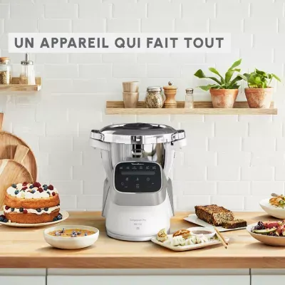 Moulinex - Robot Cuiseur Companion Pro + Cuiseur Vapeur Yy5286fg — vue 5