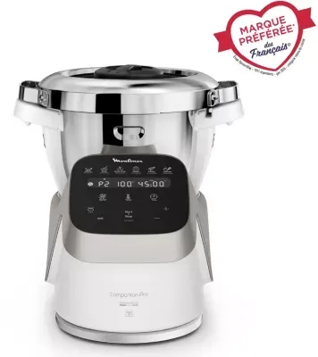 Moulinex - Robot Cuiseur Companion Pro + Cuiseur Vapeur Yy5286fg — vue 4