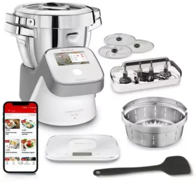 Moulinex - Robot Cuiseur I Companion Touch Xl Hf938e00