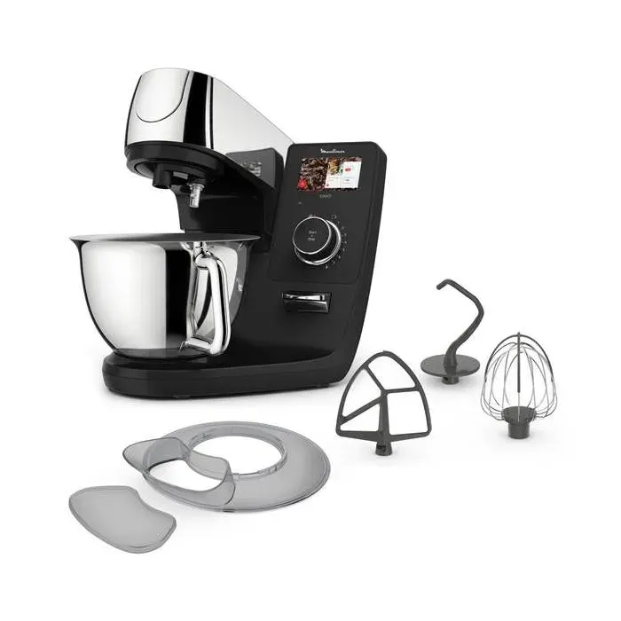 Moulinex Robot pâtissier 5.5l 1200w noir/silver - QA950D10