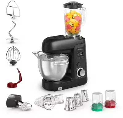 Moulinex - Robot Pâtissier Bake Partner + & Acc Qa5458f1