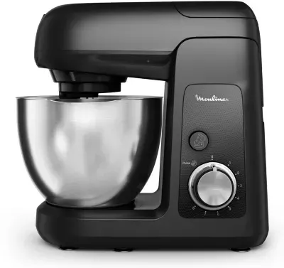 Moulinex - Robot Pâtissier Bake Partner Noir Qa525810 — vue 3