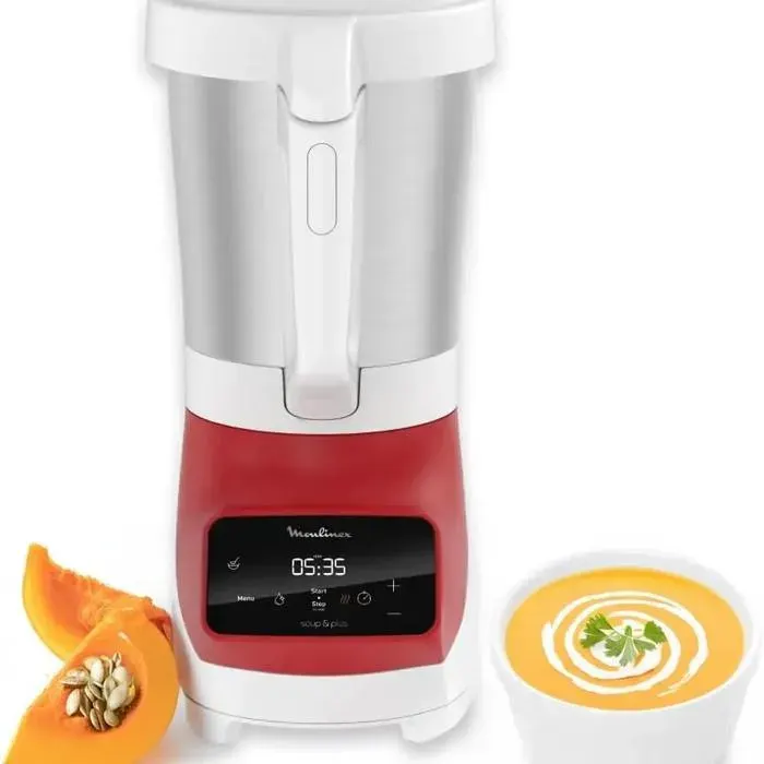 Moulinex Soup&Plus Blender chauffant 1100 W capacité 2 litres LM924500