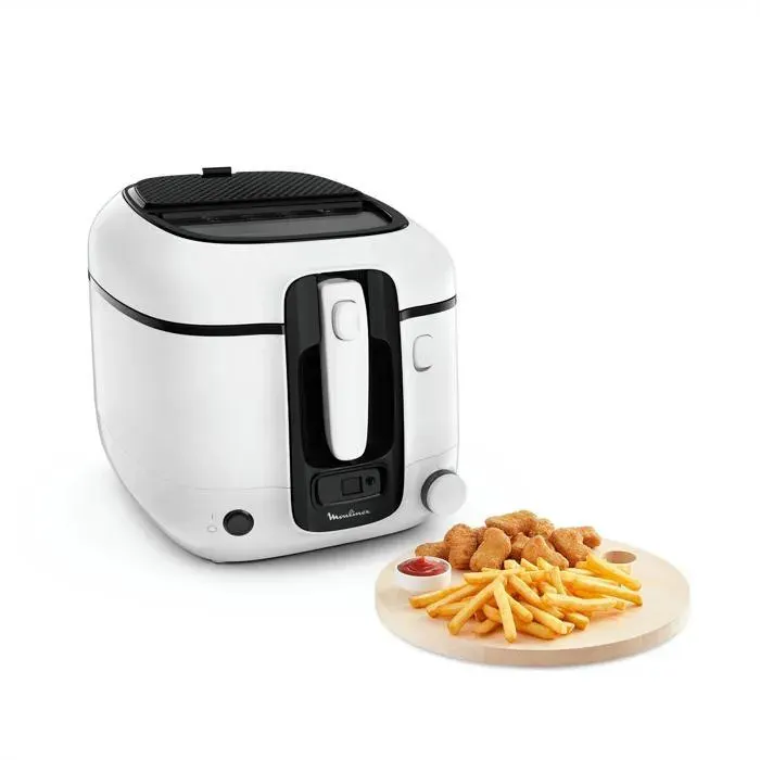 Moulinex Super Uno Friteuse électrique 22 L Capacité 15 kg 1800 W Familiale Thermostat ajustable