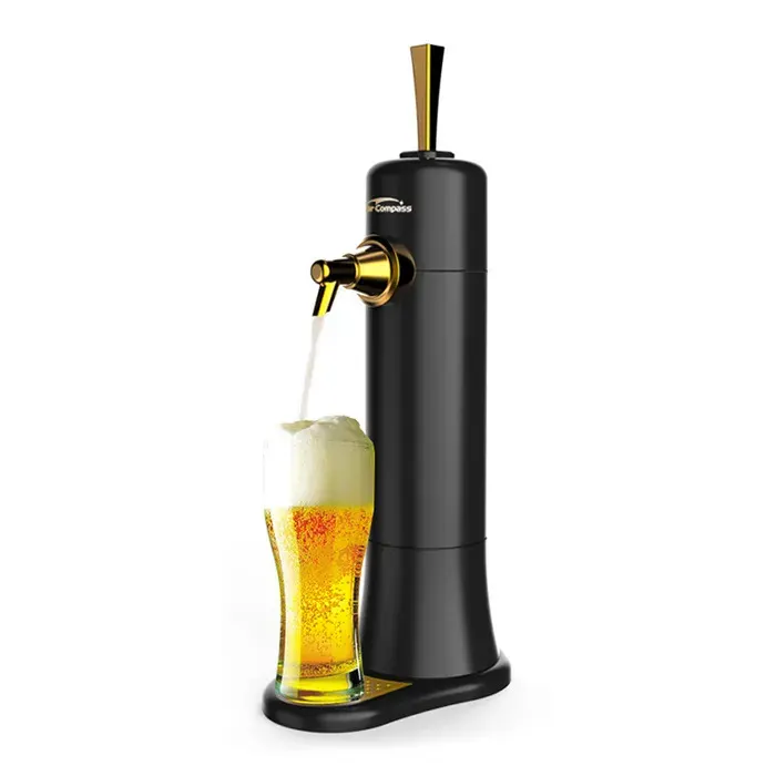 Mousseur à bière ultrasonique de table appareil électrique pour créer une mousse fine et régulière lors du service