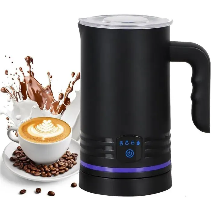 Mousseur à lait automatique 4 en 1 – Idéal pour les cappuccinos les lattes et bien plus encore