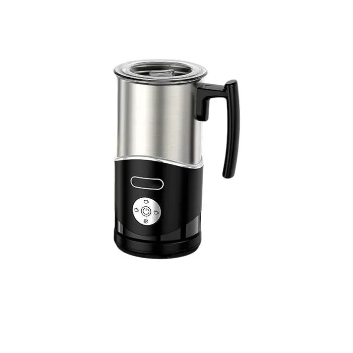 Mousseur à lait avec fonction de chauffage et de mélange idéal pour les cappuccinos les lattes et les chocolats chauds noir