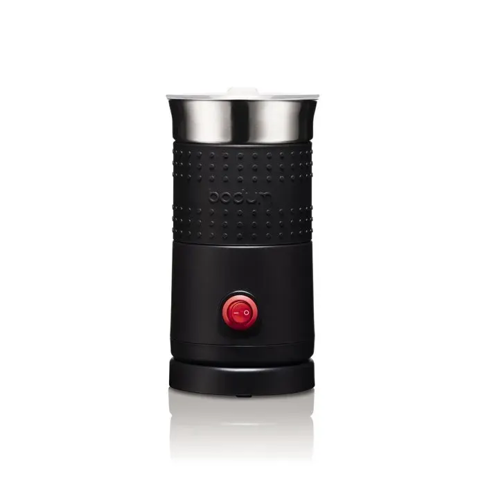 Mousseur à lait chauffant électrique - BODUM - BISTRO - 500 W - 03 L - Noir
