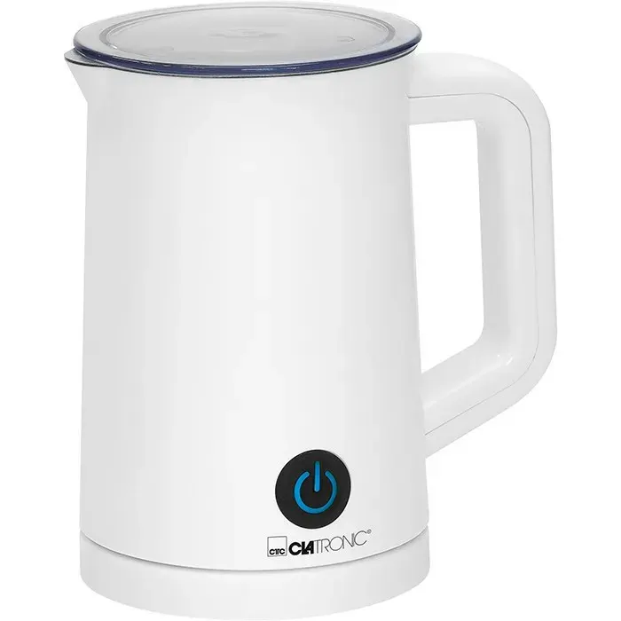 Mousseur à lait - Clatronic - MS 3693 - 500 W - Fonction de chauffage - Anti-éclaboussures