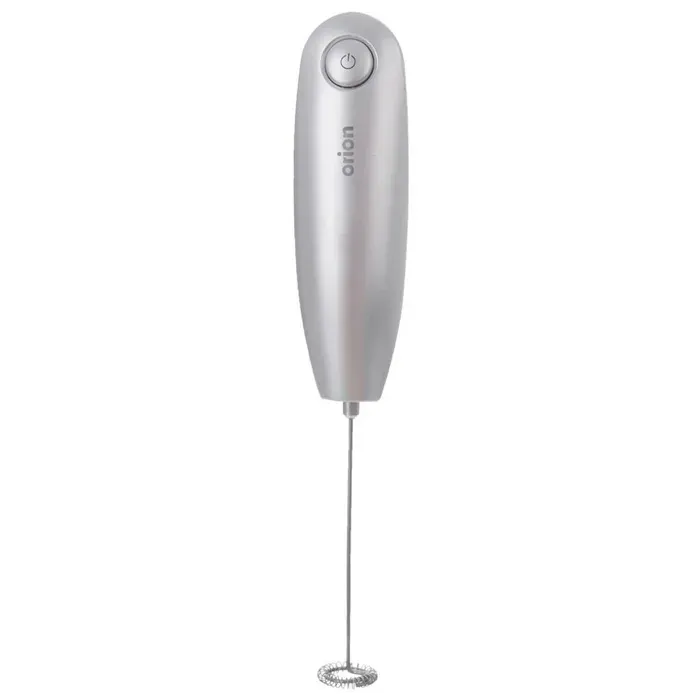 Mousseur à lait électrique - ORION - 23 cm - Fouet en acier inoxydable - Alimentation 2 x 15V AA