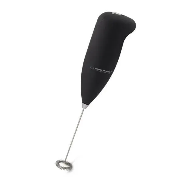 Mousseur à lait - ESPERANZA - FROTHER LATTE - Mini - Noir - Électroménager — coloris Noire