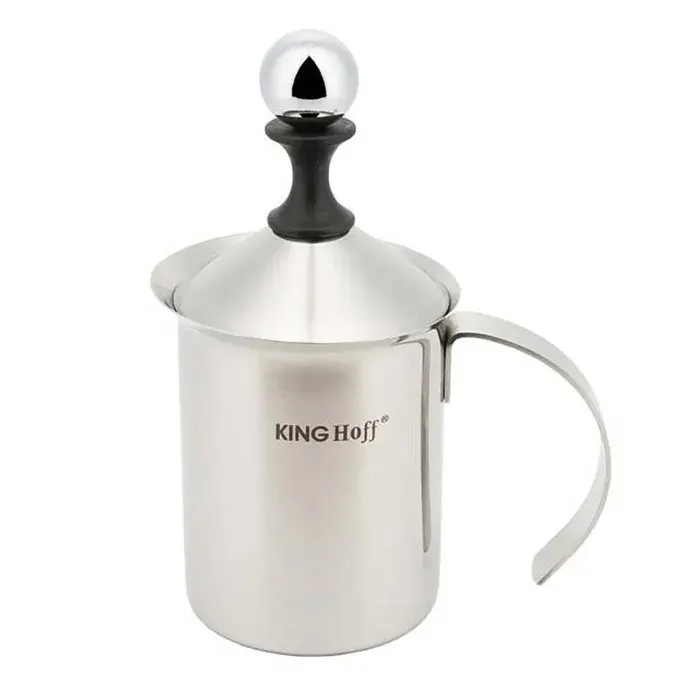 Mousseur à lait - Kinghoff - KH3126 - 800ml - Blanc - Argent