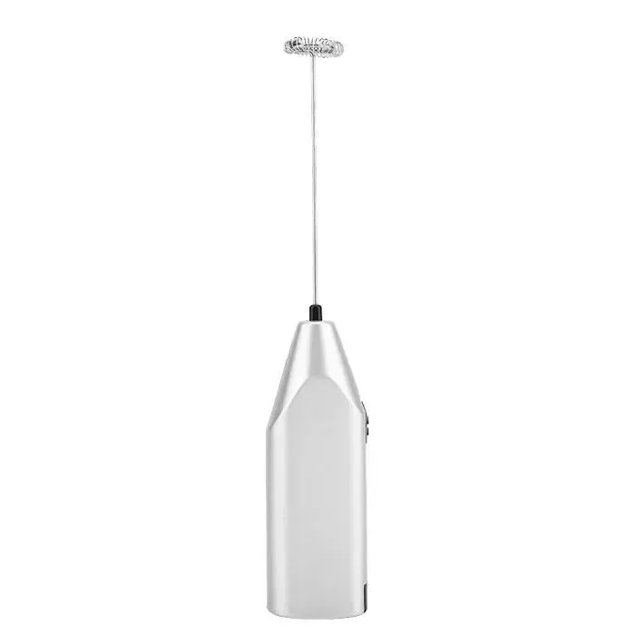 Mousseur à lait - OMABETA - Argent - Acier inoxydable - Portable - Multifonctionnel